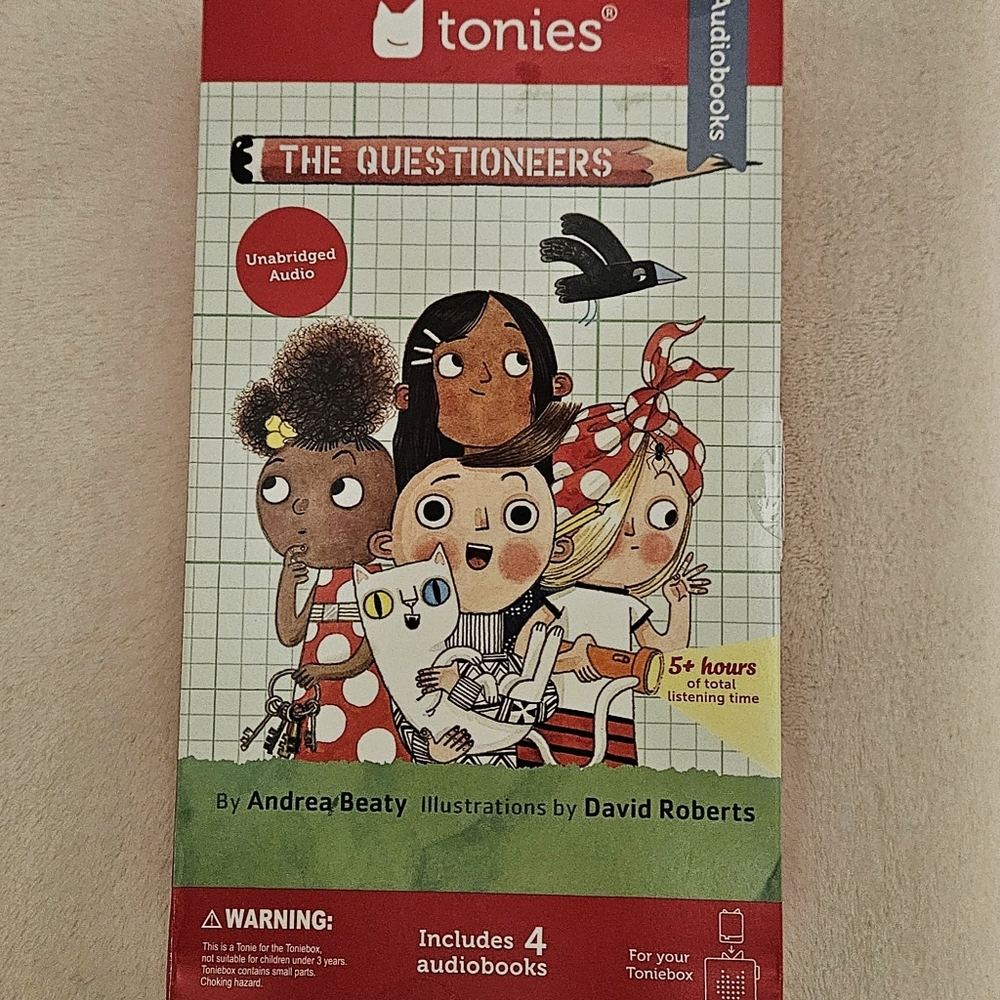 New Tonies For Toniebox The Questioneers Audiobook Set